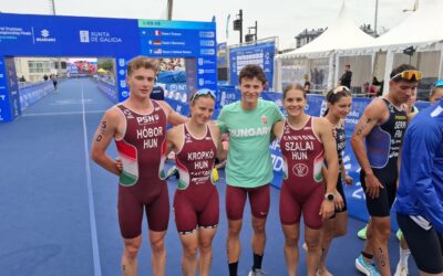 Történelmi ezüstérem: második lett a magyar junior/U23 mixváltó a pontevedrai világbajnokságon!