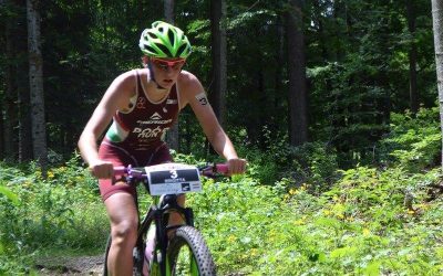 Poór Brigitta a hétvégén a Svájcban megrendezett XTERRA World Tour futamon versenyzett.