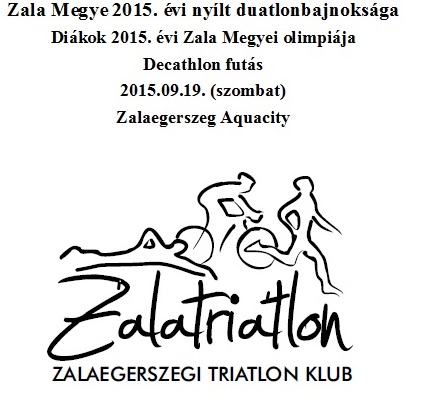 Zala Megye 2015. évi nyílt duatlon bajnokság, Diákok 2015. évi Zala Megyei olimpiája