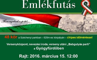 Emlékfutás Nagyatádon