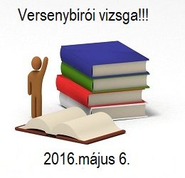 Versenybírói vizsga pénteken