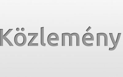 2017.03.24. Közlemény