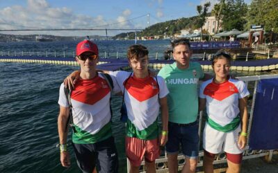 Top 10-ben az amatőr sprint távú triatlonistáink Isztambulban, Lédeczi Péter ezüstérmes a 20-24 évesek mezőnyében!