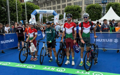 Elképesztő versenyzéssel a 6. helyen végzett a magyar mix váltó a hamburgi triatlon világbajnokságon