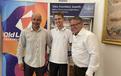 Világsztárok és magyar bajnokok Tatán: bemutatták a Paratriatlon Világkupa és az Old Lake Man részleteit