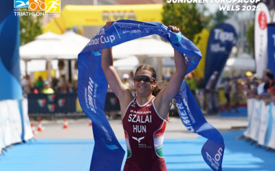 Magyar diadal a welsi triatlon Európa-kupán: Szalai Fanni arany-, Kropkó Jázmin bronzérmes