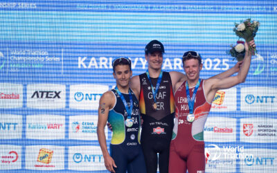 Lehmann Csongor bronzérmes a triatlon világbajnoki sorozat Karlovy Vary-i futamán