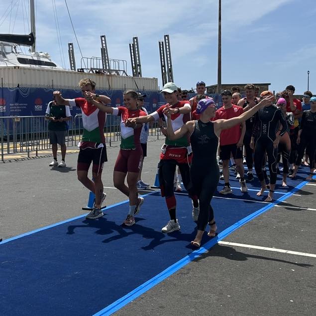 Erős versenyzéssel hatodik a fiatal magyar mixváltó a triatlon-vb-n, Mocsári Bence 8. a PTS5 kategóriában